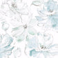 Floral Dreams Mineral Green Peel & Stick Wallpaper