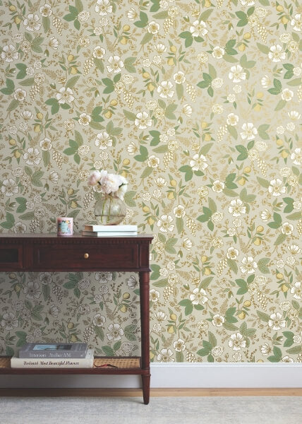 Colette Linen Peel & Stick Wallpaper
