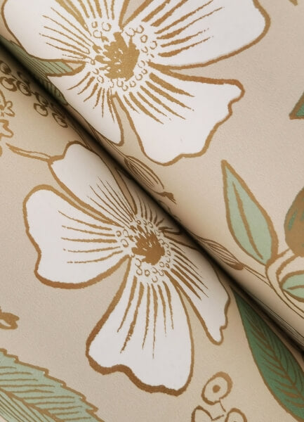 Colette Linen Peel & Stick Wallpaper