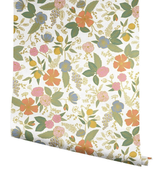 Colette Rose Multicolor Peel & Stick Wallpaper