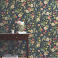 Colette Navy Peel & Stick Wallpaper