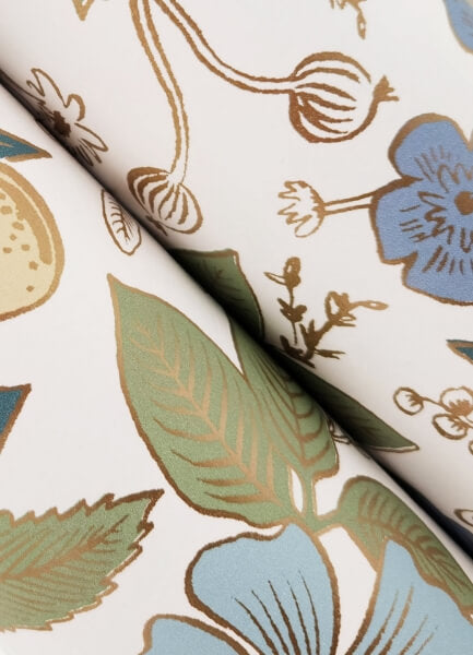 Colette Blue Multicolor Peel & Stick Wallpaper