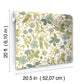 Colette Blue Multicolor Peel & Stick Wallpaper