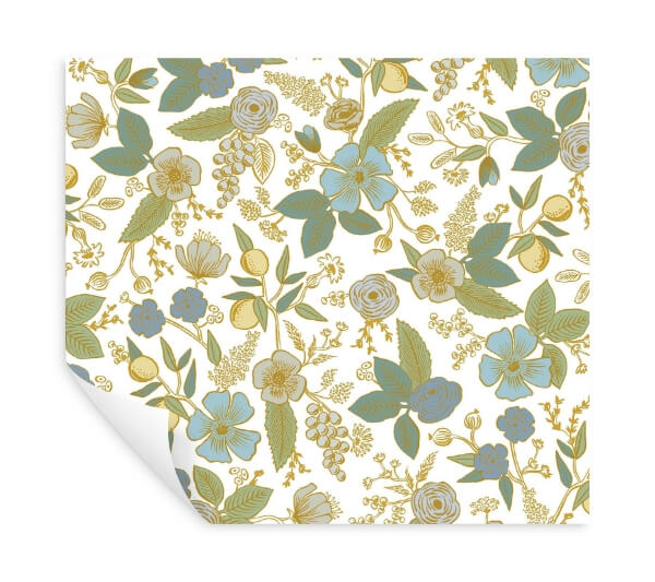 Colette Blue Multicolor Peel & Stick Wallpaper