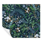 Peacock Garden Navy Peel & Stick Wallpaper