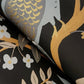 Peacock Garden Black Peel & Stick Wallpaper
