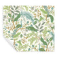 Peacock Garden White Peel & Stick Wallpaper