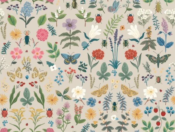 Curio Linen Peel & Stick Wallpaper