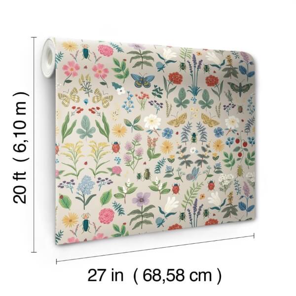 Curio Linen Peel & Stick Wallpaper