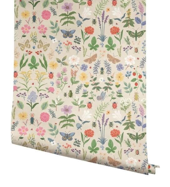 Curio Cream Peel & Stick Wallpaper