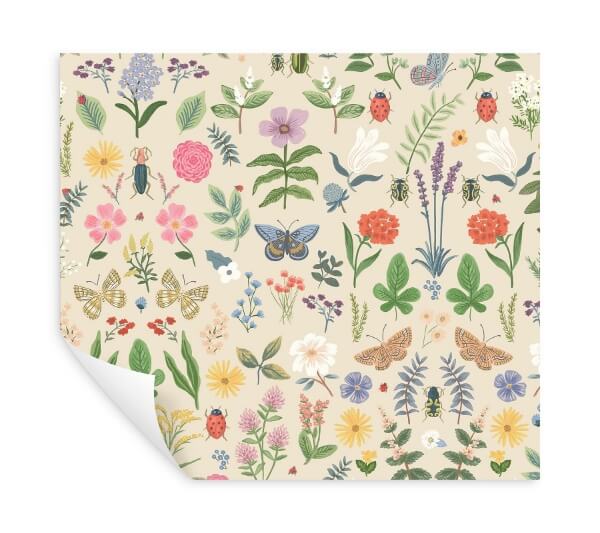 Curio Cream Peel & Stick Wallpaper