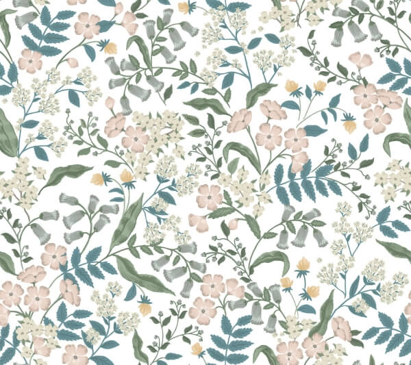 Sweetbrier Blush Peel & Stick Wallpaper