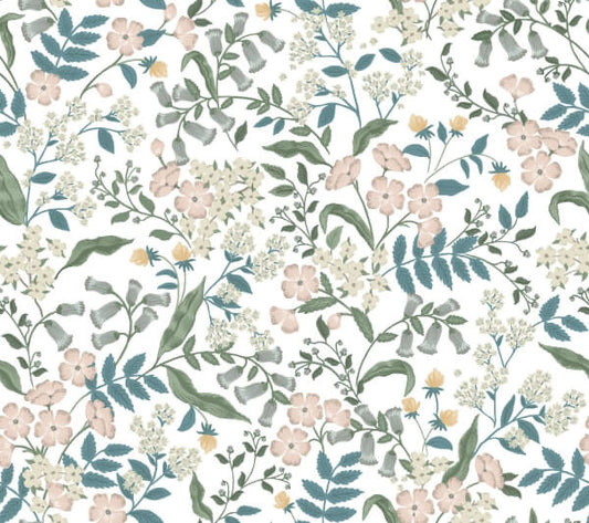 Sweetbrier Blush Peel & Stick Wallpaper