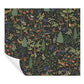 Woodland Black Peel & Stick Wallpaper