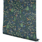Woodland Navy Peel & Stick Wallpaper