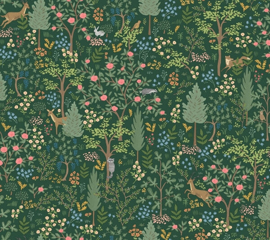 Woodland Emerald Peel & Stick Wallpaper
