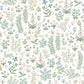 Menagerie Garden Blush Multicolor Peel & Stick Wallpaper
