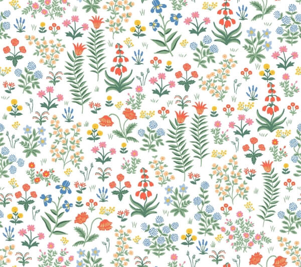 Menagerie Garden Rose Multicolor Peel & Stick Wallpaper
