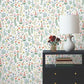 Menagerie Garden Rose Multicolor Peel & Stick Wallpaper