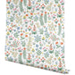 Menagerie Garden Rose Multicolor Peel & Stick Wallpaper