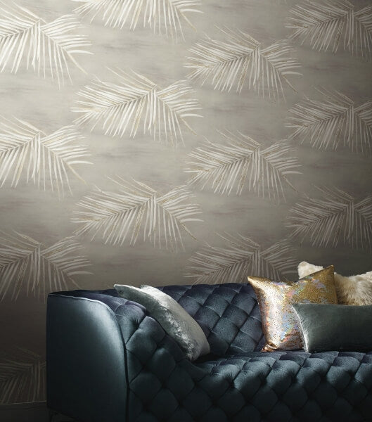 Endless Summer Taupe Peel & Stick Wallpaper