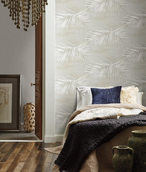 Endless Summer Grey Peel & Stick Wallpaper