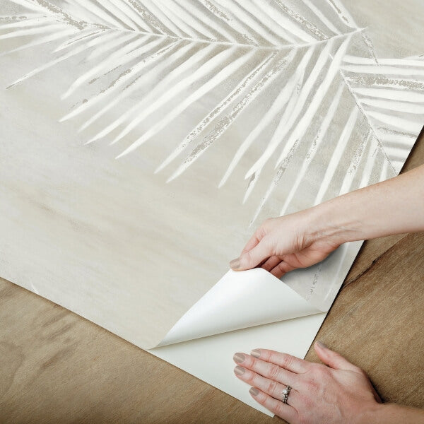 Endless Summer Grey Peel & Stick Wallpaper