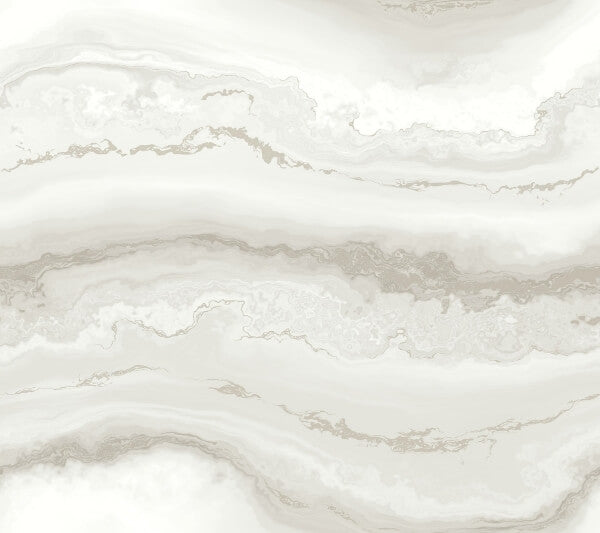 Shifting Sands Salt Grey Peel & Stick Wallpaper