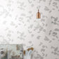 Inner Peace Salt Grey Peel & Stick Wallpaper