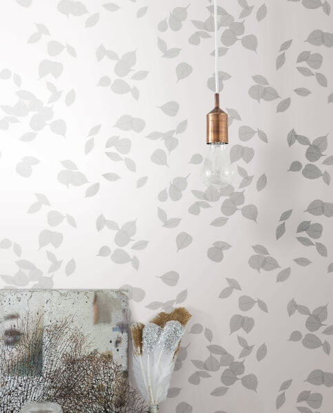 Inner Peace Salt Grey Peel & Stick Wallpaper