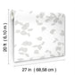 Inner Peace Salt Grey Peel & Stick Wallpaper