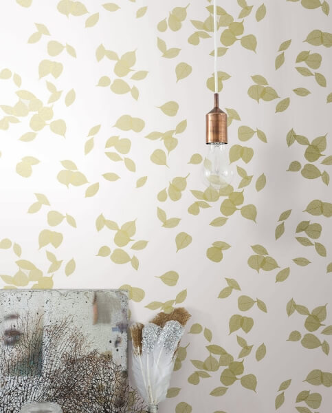 Inner Peace Champagne Peel & Stick Wallpaper