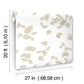 Inner Peace Champagne Peel & Stick Wallpaper