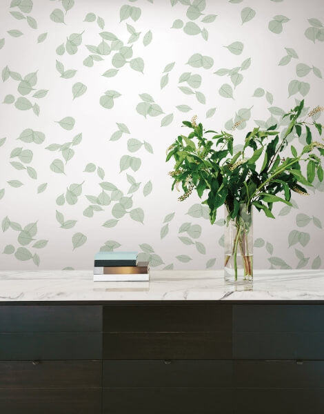 Inner Peace Sage Peel & Stick Wallpaper