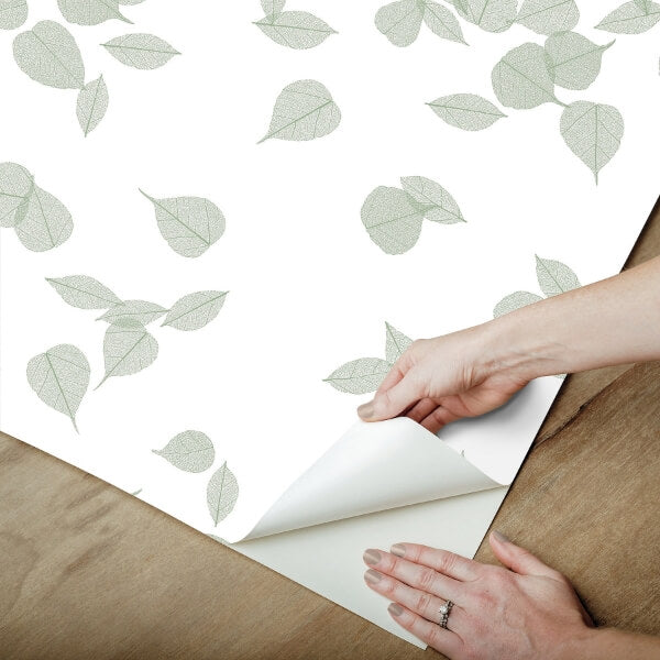 Inner Peace Sage Peel & Stick Wallpaper