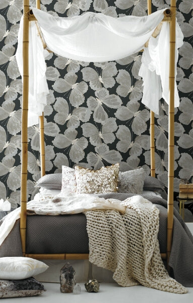 Monarch Onyx Peel & Stick Wallpaper