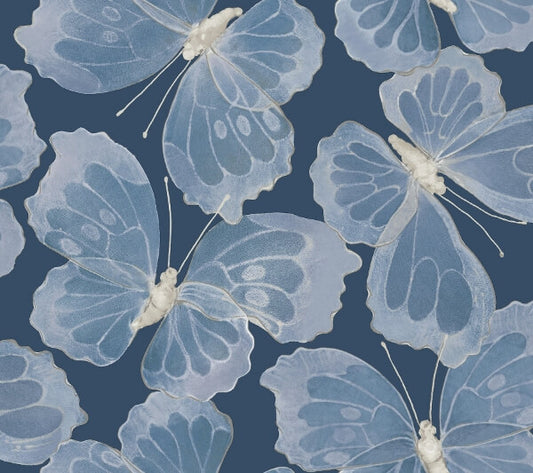 Monarch Pewter Peel & Stick Wallpaper