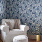 Monarch Pewter Peel & Stick Wallpaper