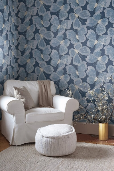 Monarch Pewter Peel & Stick Wallpaper