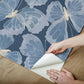 Monarch Pewter Peel & Stick Wallpaper