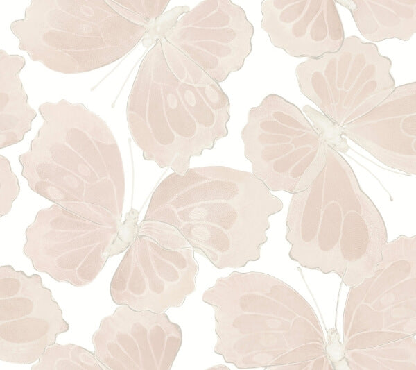 Monarch Pink Peel & Stick Wallpaper