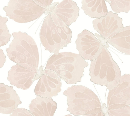 Monarch Pink Peel & Stick Wallpaper