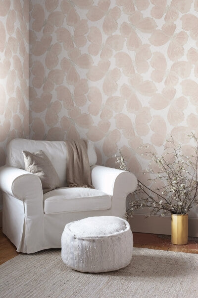 Monarch Pink Peel & Stick Wallpaper