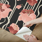 Shirley Coral Deco Floral Peel & Stick Wallpaper