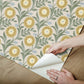 Lillian Sage Floral Vine Peel & Stick Wallpaper