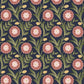 Lillian Blue Floral Vine Peel & Stick Wallpaper