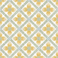 Mimi Yellow Quilted Floral Peel & Stick Wallpaper