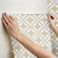 Mimi Neutral Quilted Floral Peel & Stick Wallpaper