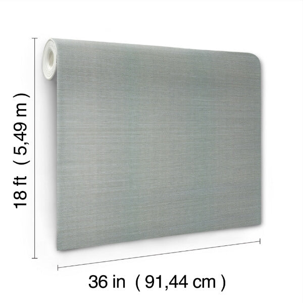 Natural Sisal Slate Peel & Stick Grasscloth Wallpaper