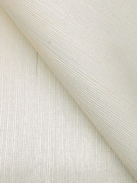 Natural Sisal White Peel & Stick Grasscloth Wallpaper